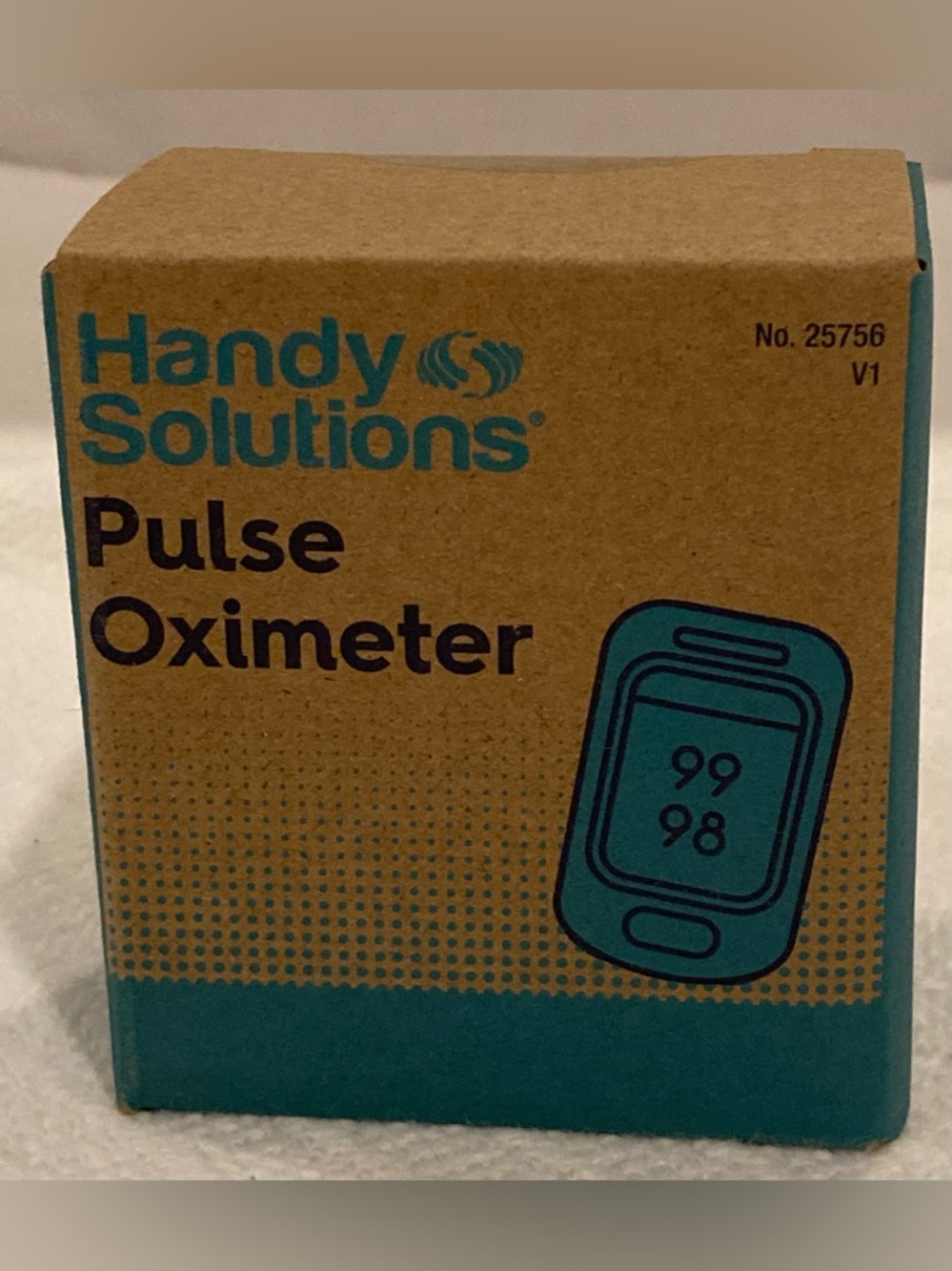 Handy Solutions Fingertip Pulse Oximeter - Talking Feature - New in Box